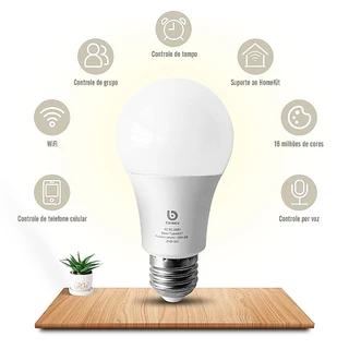 COIBEU 12W 15W Lâmpada Inteligente RGB Smart Life Tuya Para Alexa E Google Assistant ZND-001/002