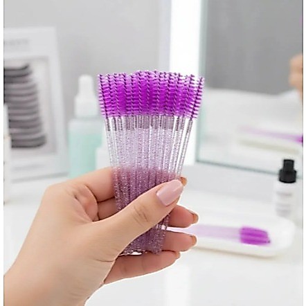 Kit 50 escovinhas descartáveis para cílios e sobrancelhas — foto 6