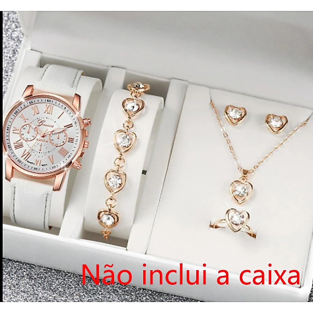 Kit relógio feminino e joias — foto 6