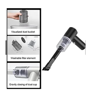 Aspirador De Pó Usb Portátil Completo Linha Premium Carro E Casa