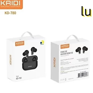 Fone de Ouvido Sem fio Bluetooth TWS Kaidi KD-780