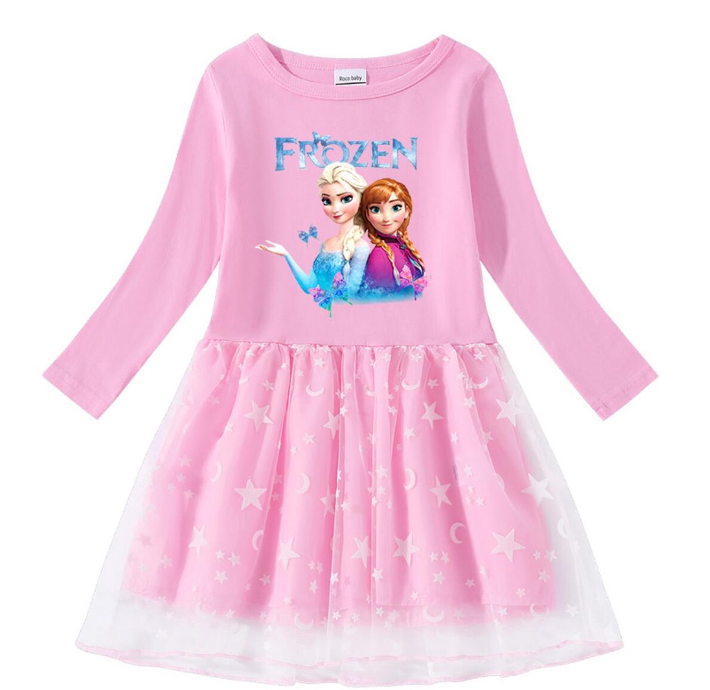Frozen Princesa Vestido Para Meninas Festa De Aniversário Vestidos