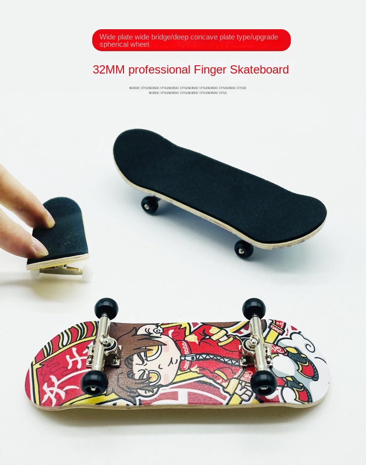 Skate De Dedo Profissional Finger Board Grau Completo Juventude Ponta Maple  Duplo Rocked Infantil Brinquedos De Madeira Palm Skateboard Fingerboard  Rolamento Mini Skat Skete Skatinho - Escorrega o Preço