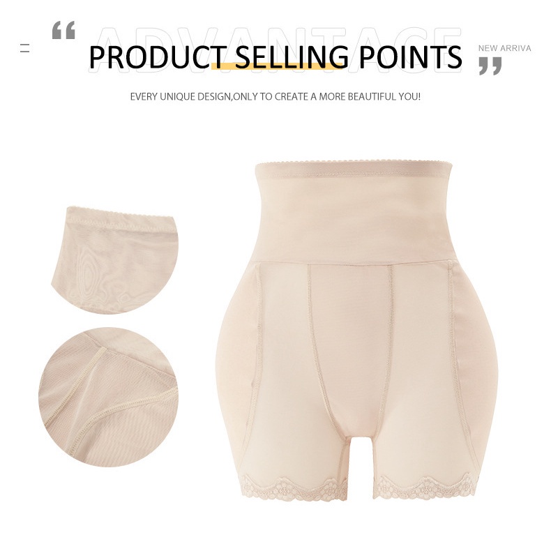 Calcinha acolchoada de silicone baixa, calcinha feminina almofada de  silicone modelador, bumbum, quadril, roupa íntima - AliExpress