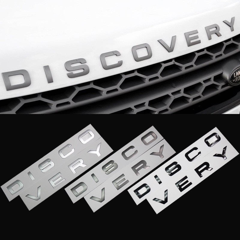 Land Rover DISCOVERY Freelander Hood Logo Lettering Emblema Traseiro Do ...