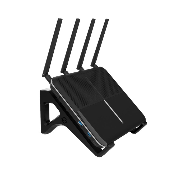 Suporte Roteador Receptor Wi-fi De Parede Universal