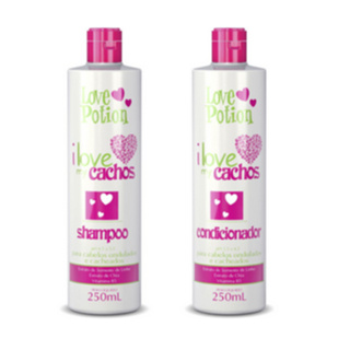 Kit I Love My Cachos Love Potion, Shampoo e Condicionador