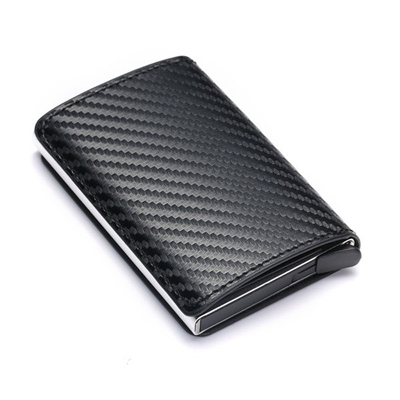 Carteira Masculina Ultra Fina Vertical Pequena Porta Cartão