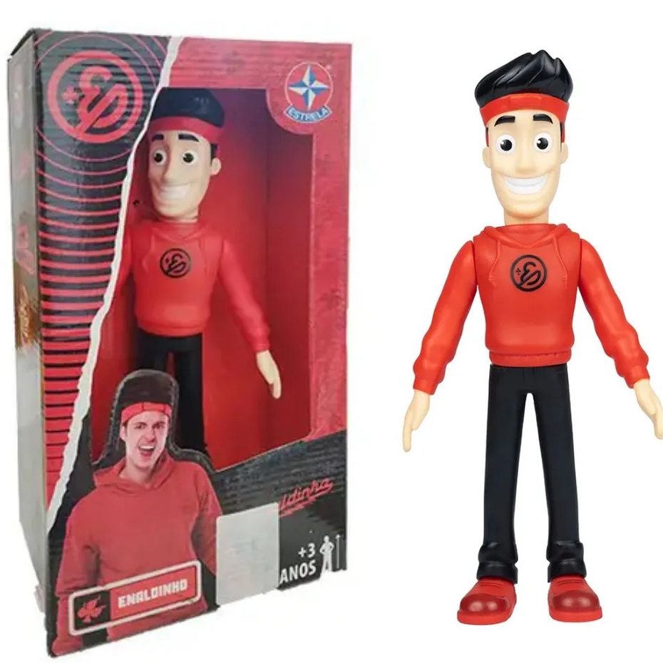 Boneco Brinquedo Youtuber Enaldinho Original Estrela | Shopee Brasil