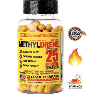 Methyldrene 100 caps! importado Eua (Envio 24hs)