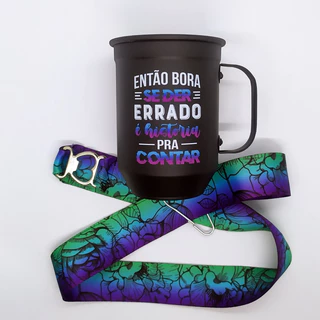Caneca de Alumínio Personalizada - Canecas com tirante - Canecas de Alumínio Personalizadas- Canecas de 600 ml e 850ml