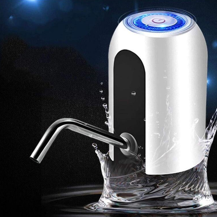 Bomba Elétrica Universal Com Carregamento Usb Para Galão Garrafão De Água