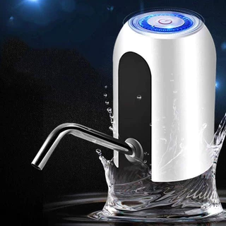 Bomba Elétrica Universal Com Carregamento Usb Para Galão Garrafão De Água