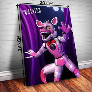 Placa Decorativa Jogo Five Nights at Freddys - Cogumelo Corp - Placa  Decorativa - Magazine Luiza