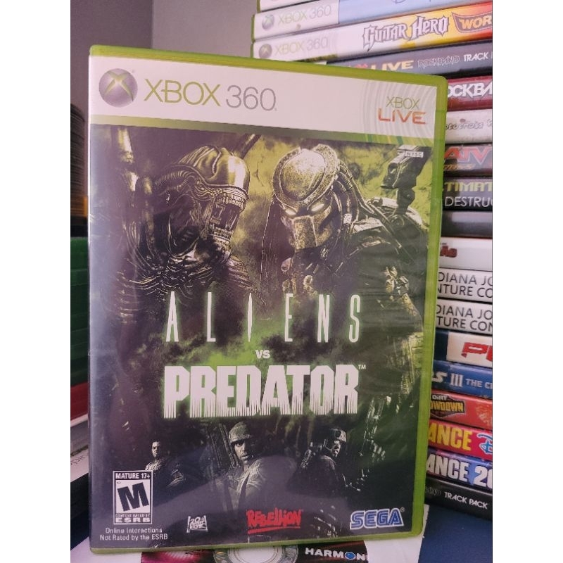 Alien vcs Predator Xbox 360 original em mídia física | Shopee Brasil