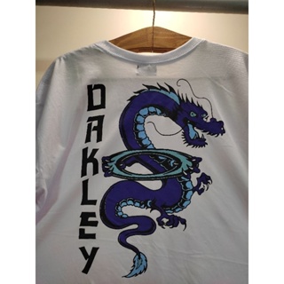 Camiseta Oakley Custom Edição Dragon tattoo - Desconto no Preço