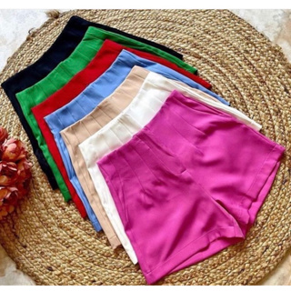 short básica alfaiataria com bolso -140