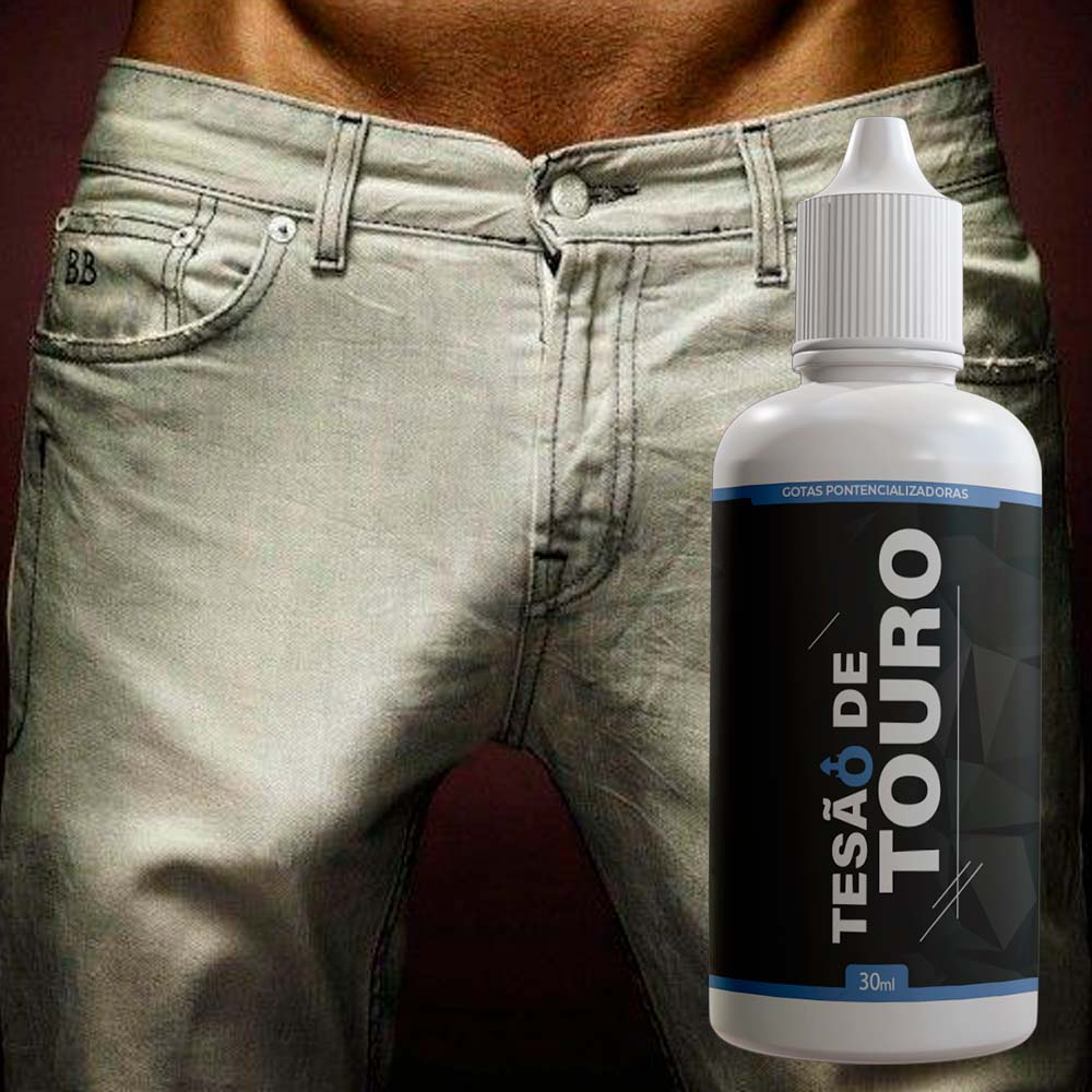Tesão de Touro Gotas Poderoso Suplemento Sexual - 30ml