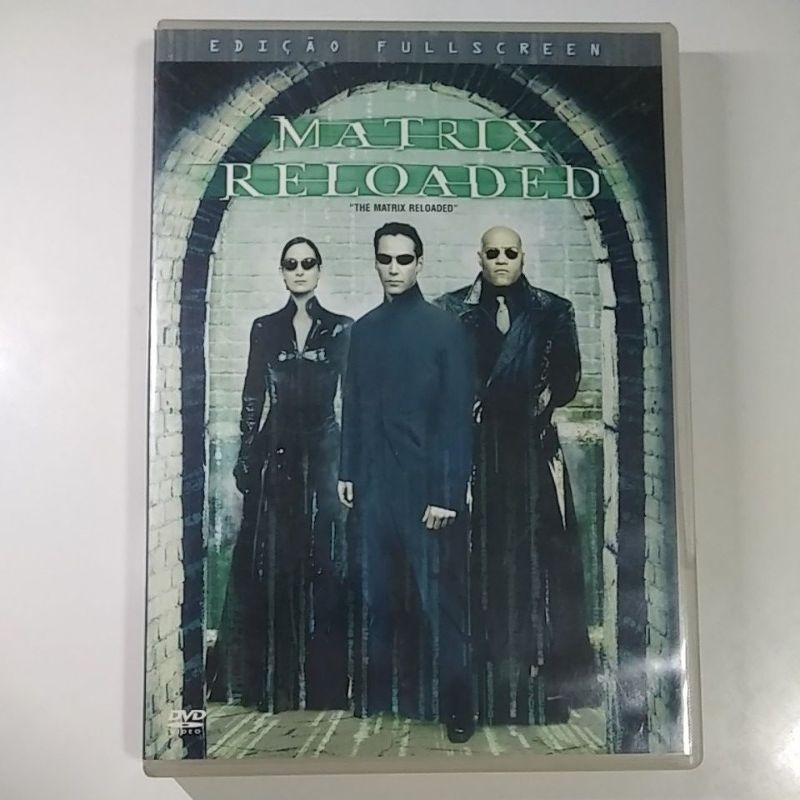 Dvd Matrix Reloaded Shopee Brasil