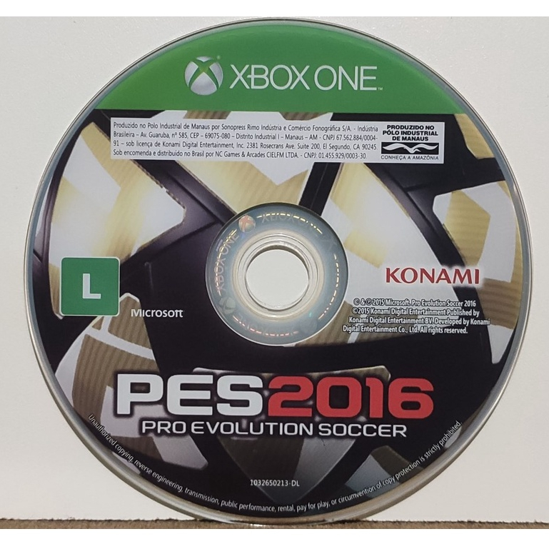 Comprar PES 2016 - Pro Evolution Soccer - Xbox One Mídia Digital