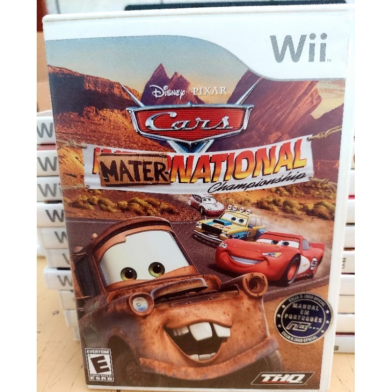 Cars Mater National wii Shopee Brasil