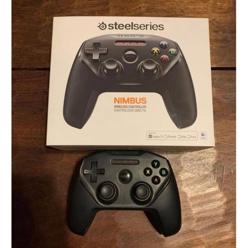 Controle de Nimbus SteelSeries para Ipad, IPhone, Apple TV e MacBook