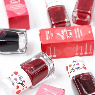 Lip Tint 3 em 1 Max Love Makeup em Oferta na Shopee