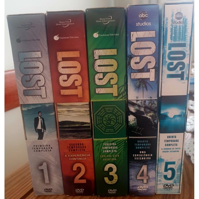 DVDs Lost - 5 Temporadas | Shopee Brasil