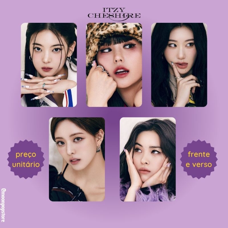 Photocard Kpop Itzy Cheshire/ Checkmate - VALOR POR UNIDADE