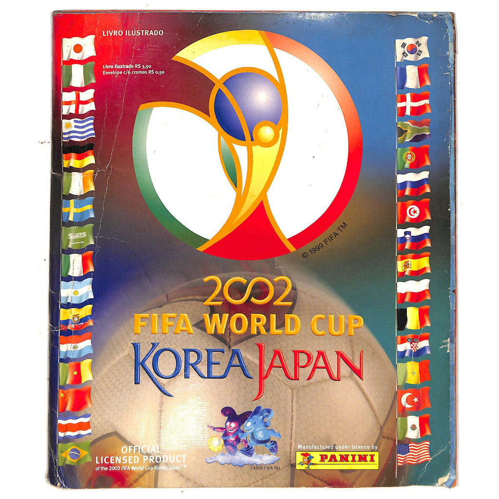 Korea Japão 2002 Copa Mundo Fifa Livro Ilustrado - Completo