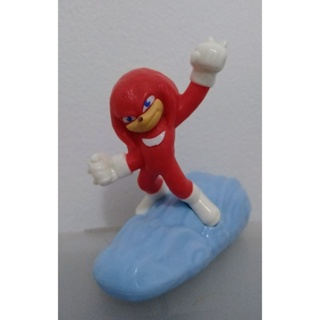 Boneco Grande 25 cm - Sonic Vermelho (knuckles) Articulado - Action Figure