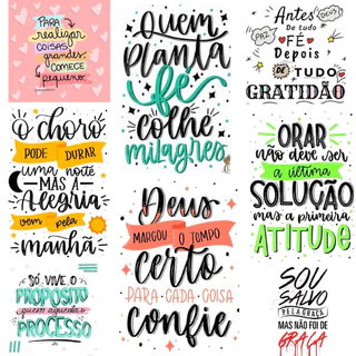 30 estampa para sublimação em canecas