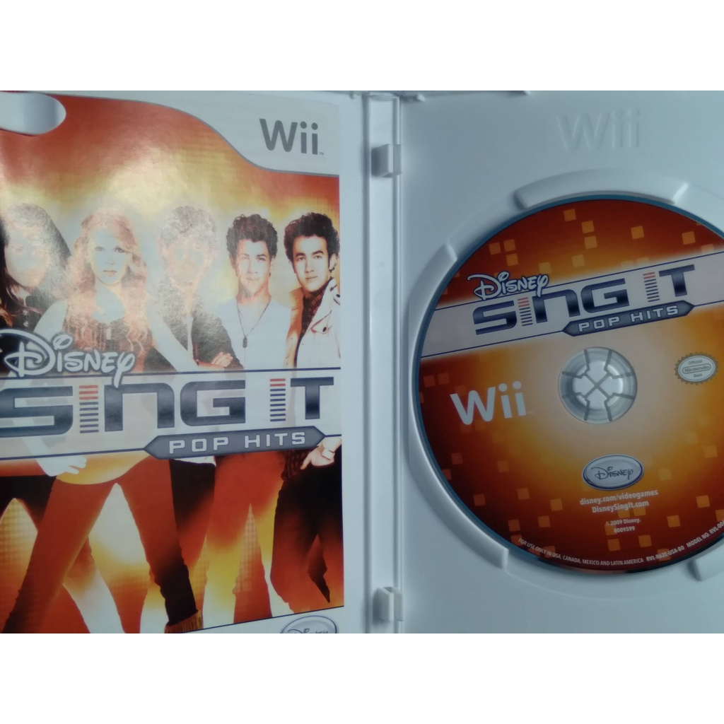 Disney sing it shop pop hits wii