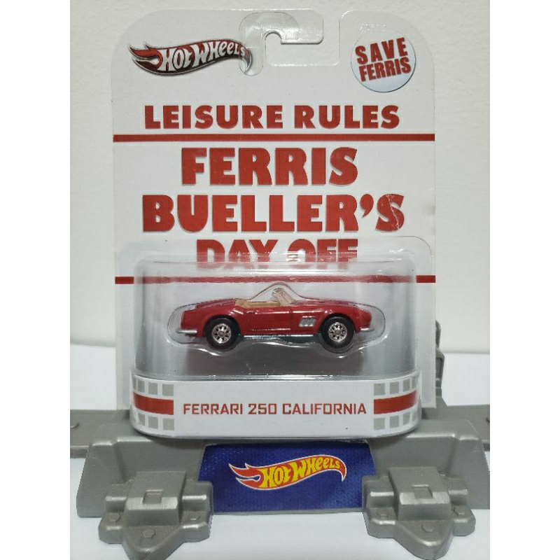 Hot Wheels Retro Ferrari 250 California Curtindo a Vida Adoidado - Ferris Bueller's Day Off Retro Entertainment