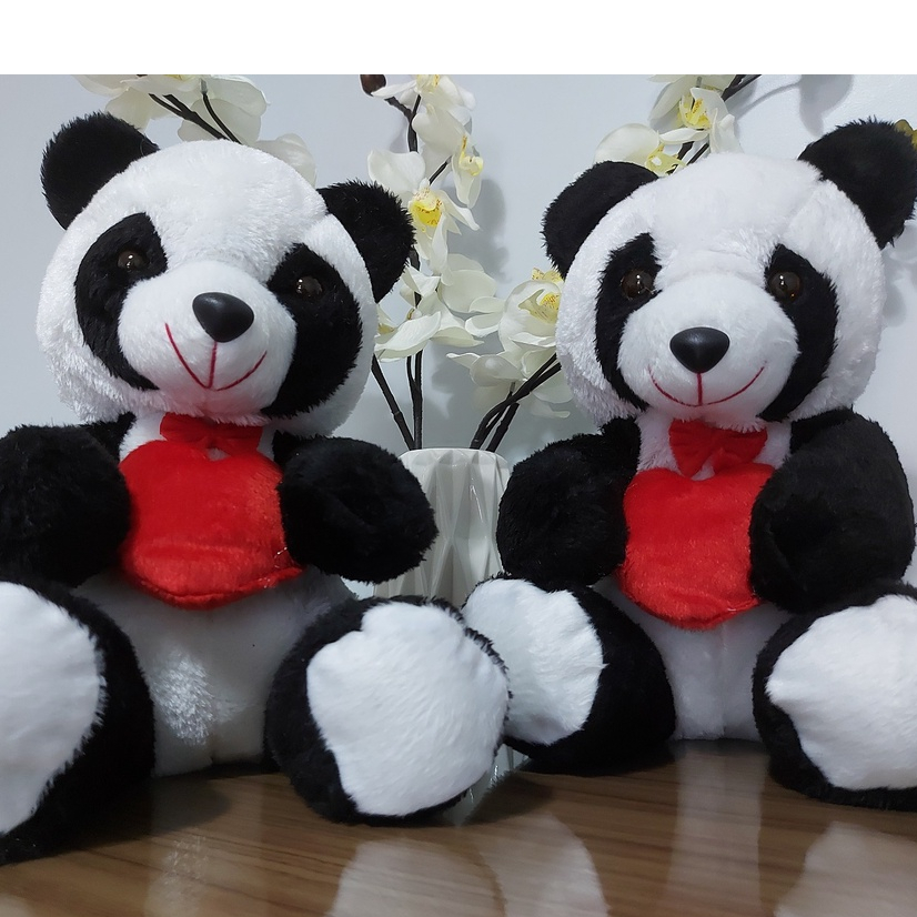 Urso Panda De Pelúcia Gigante E Muito Fofinho De 51 Cm - Alfabay