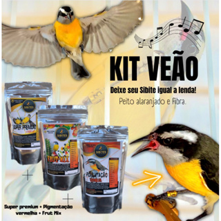 KIT VEÃO (peito Alaranjado) - 100g
