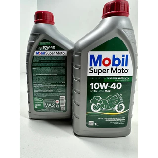 Óleo Mobil SuperMoto 10w40 Semissintético 2 litros