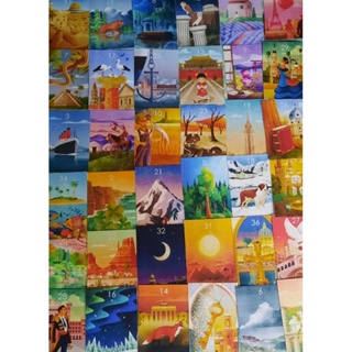 Baralho Ciganas pelo Mundo 36 Cartas Lenormand