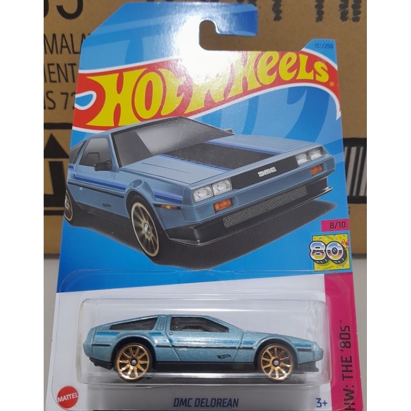 Hot Wheels DMC DeLorean HW The 80s #101/250 &ndash; Modellino 1:64 Nuovo In Confezione 2023
