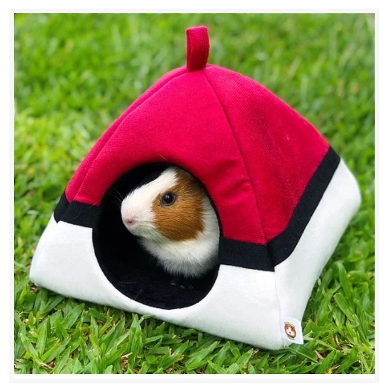 Toquinha / Caminha p/ Porquinho da Índia Pokemon - Pokebola | Shopee Brasil