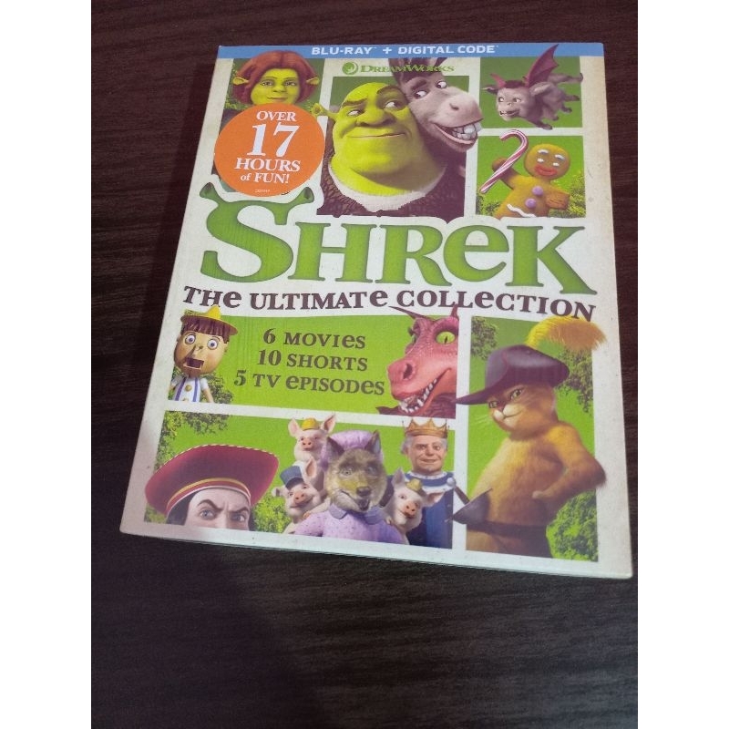 Shrek The Ultimate Collection Blu-ray Lacrado | Shopee Brasil
