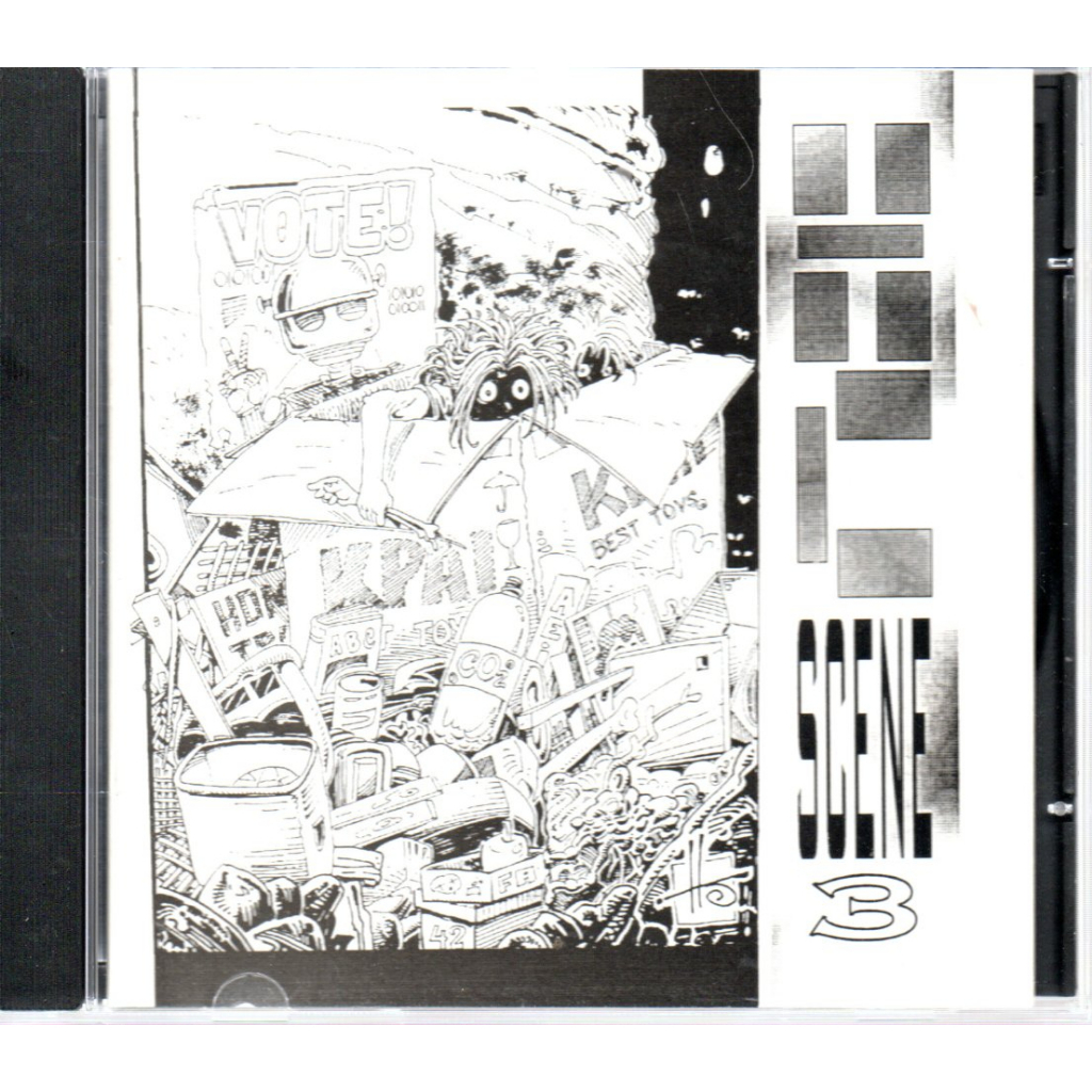 CD HC SCENE VOL. 3 ( ENCARTE TRASEIRO ADAPTADO ) PUNK COLETANEA ...