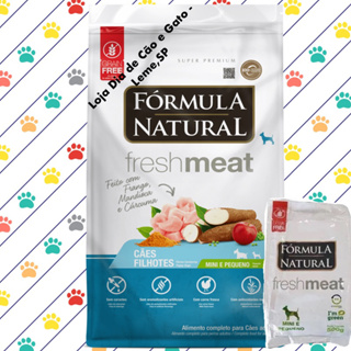 Fórmula Natural Fresh Meat Cães Filhotes Portes Mini e Pequeno Sabor Frango  - Adimax. Alimentos para cães e gatos.