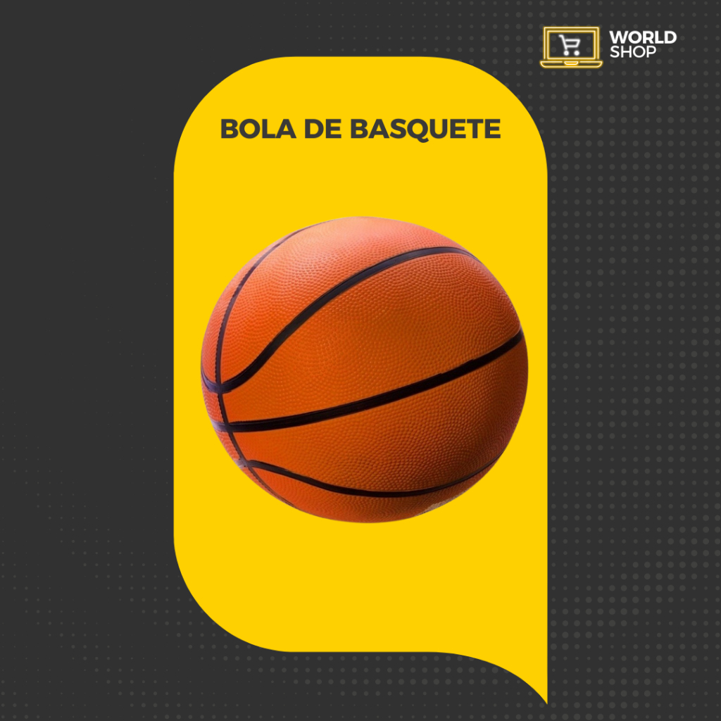 Bola De Basquete Basketball Tamanho Padrão Ótima Qualidade