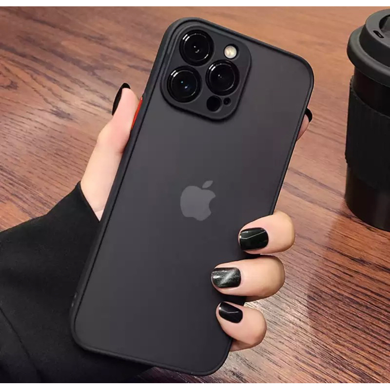 Capa Capinha fosca masculino preta básica macia para iPhone X XS 11PRO 11PROMAX 12MINI XSMAX 7G 8G SE2 SE3 7plus 8plus XR 11 12 12pro 12PROMAX 13 13PRO 13promax 14 14pro 14PLUS 14promax