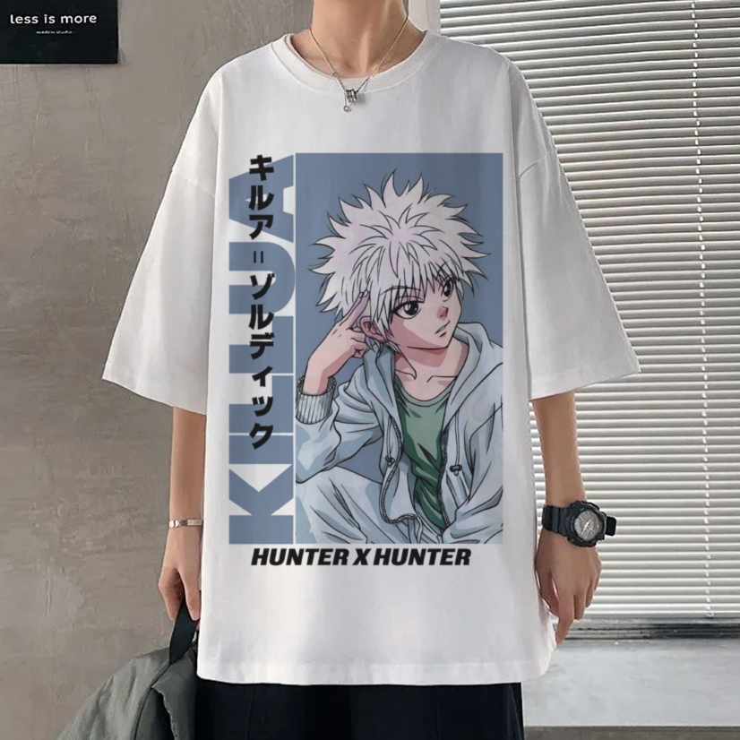 HUNTER X HUNTER ANIME - CAMISETA UNISSEX E BABY LOOK 100% POLIÉSTER