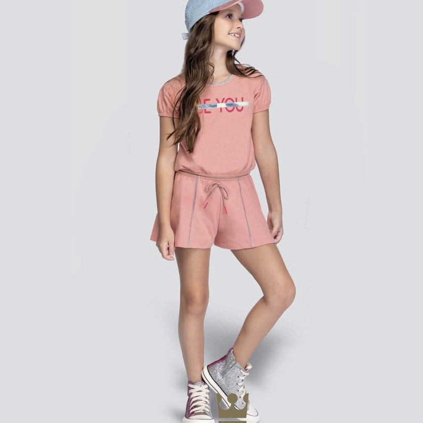 Conjunto Infantil Blogueira Feminina Roupa Infantojuvenil Coloritt\u00e1 ...