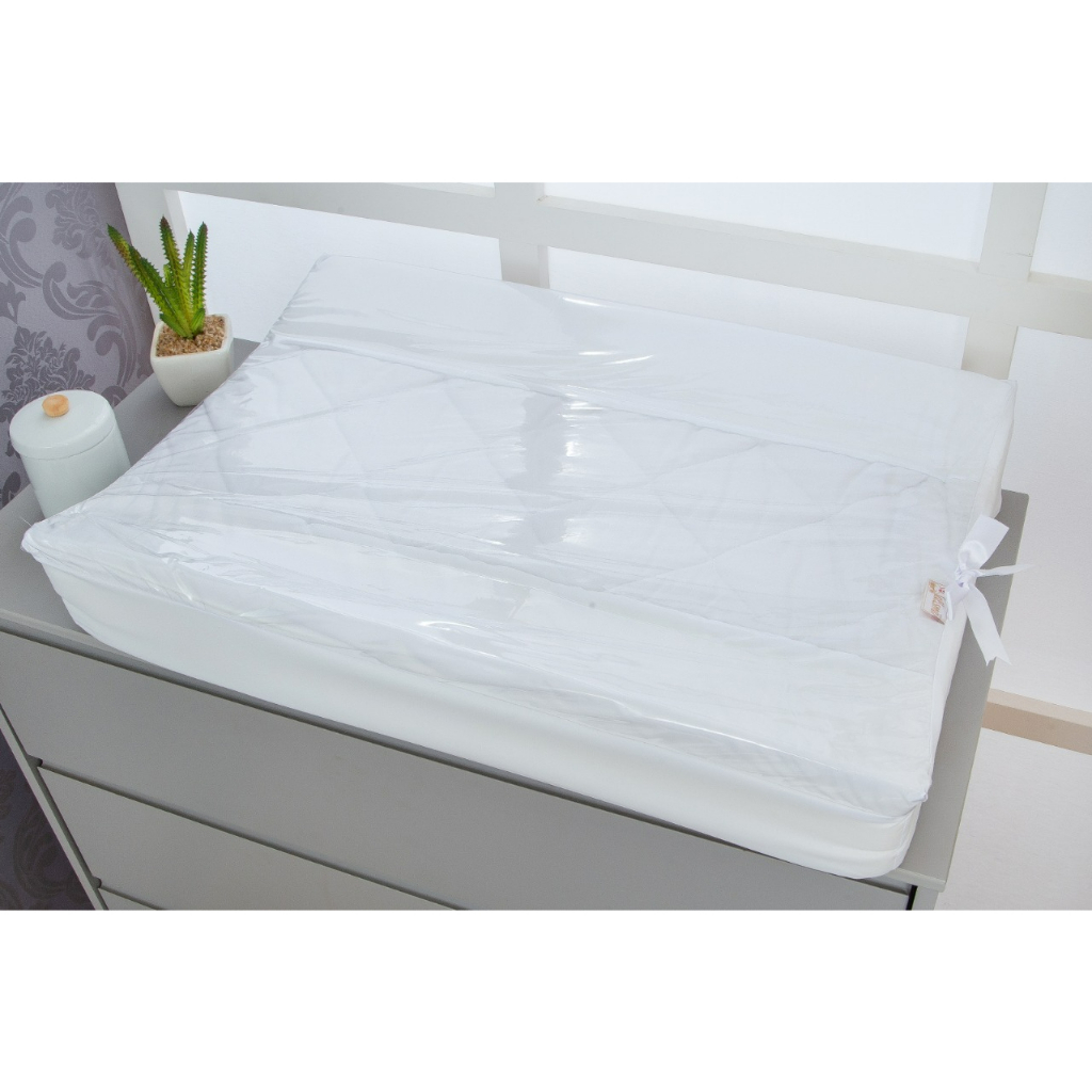 Trocador De Bebê Anatômico Cômoda Capa Plástica Luxo P