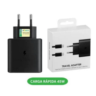carregador Samsung turbo 45w turbo fast