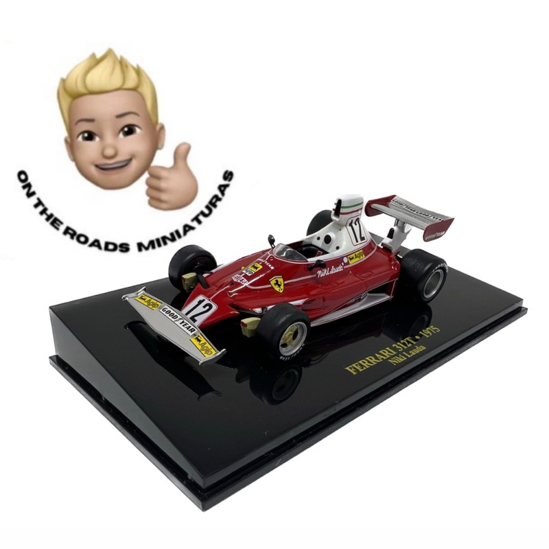Miniatura Ferrari Collection - Ferrari 312t Niki Lauda 1975 1/43